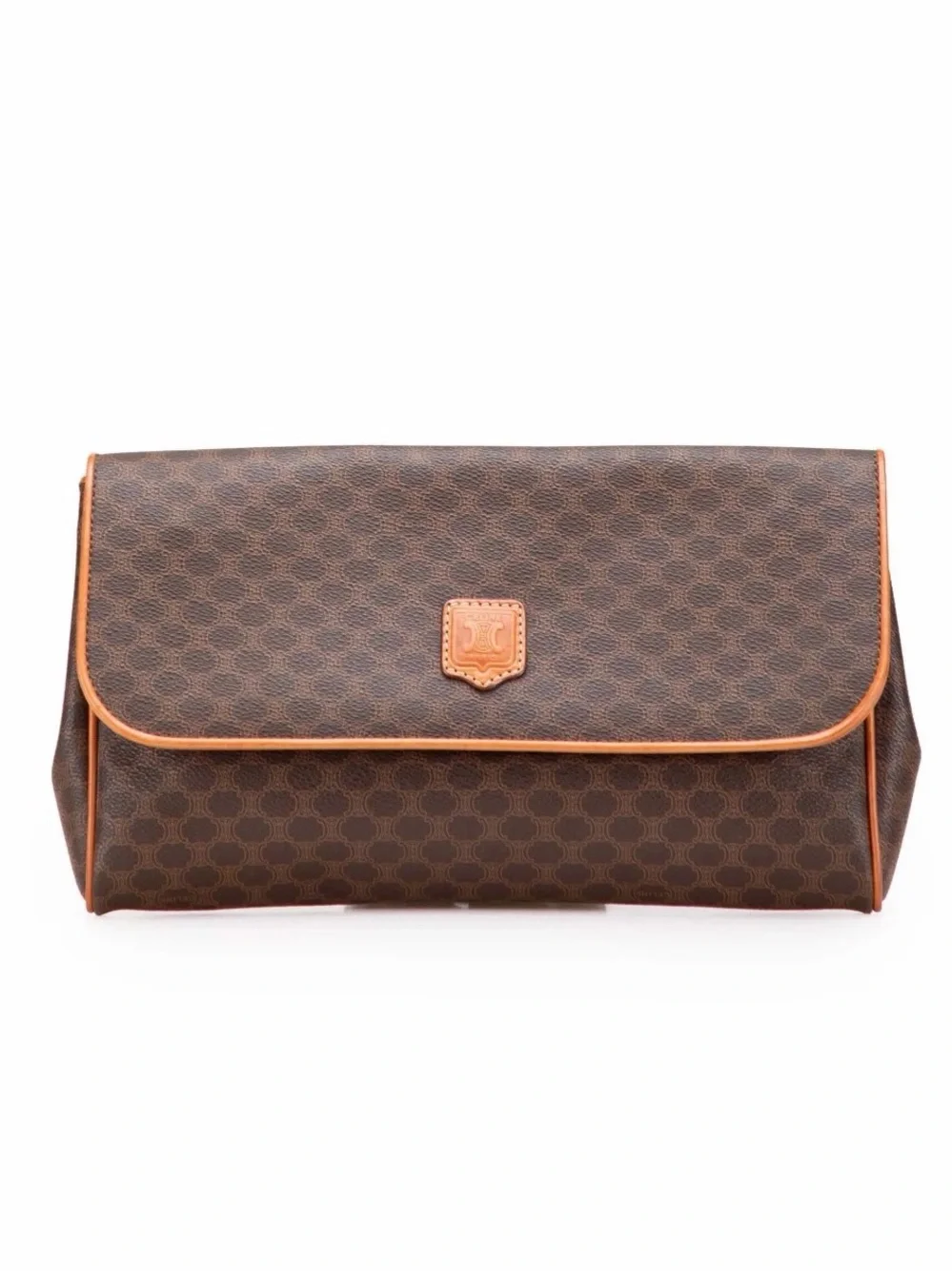 Celine Pre-Owned • 1993 Macadam Coated Canvas clutch bag